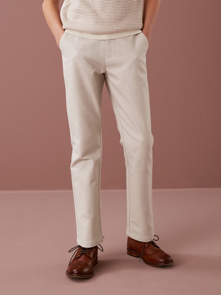 Putty Natural Premium Chino Trousers (3-16yrs) - Image 1 of 5