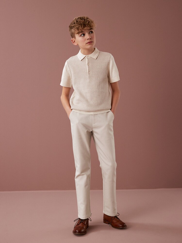 Putty Natural Premium Chino Trousers (3-16yrs) - Image 6 of 6 Putty Natural Premium Chino Trousers (3-16yrs) - Image 6 of 6