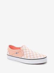 Vans Womens Asher Slip On Trainers - Image 1 of 6