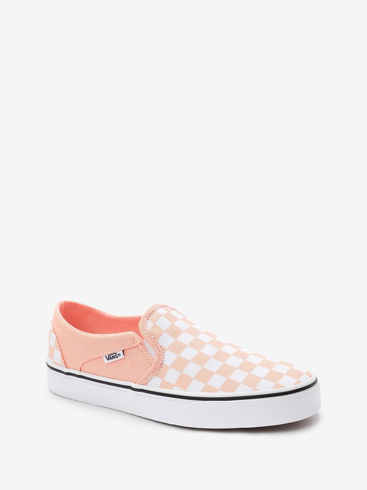 Vans Womens Asher Slip On Trainers - Image 1 of 6