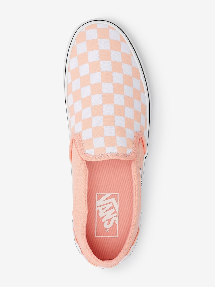 Vans Womens Asher Slip On Trainers - Image 2 of 6