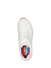 Skechers White Womens Uno Slip Resistant Work Trainers - Image 4 of 5