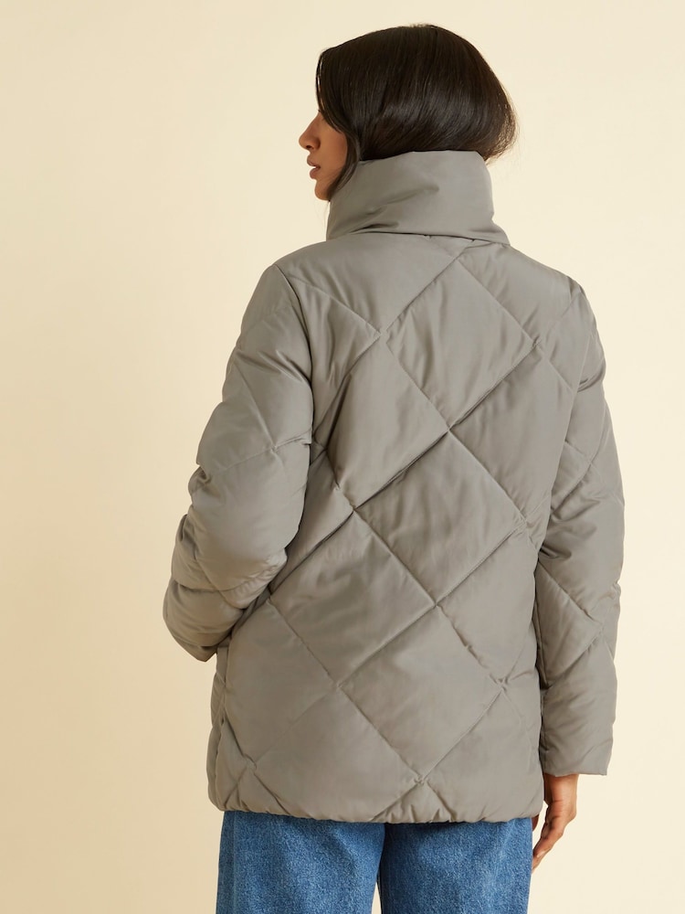 Albaray Green Diamond Quilt Jacket - Image 2 of 4