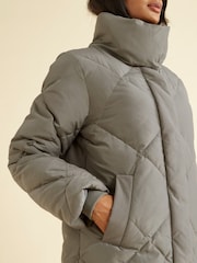 Albaray Green Diamond Quilt Jacket - Image 3 of 4
