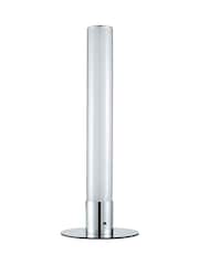 glow Chrome Shimmer Cylinder Table Lamp - Image 10 of 10