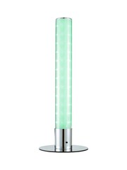 glow Chrome Shimmer Cylinder Table Lamp - Image 8 of 10