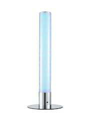 glow Chrome Shimmer Cylinder Table Lamp - Image 9 of 10