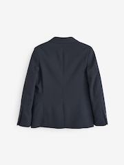 Navy Blue Tailored Fit Suit: Jacket (12mths-16yrs) - Image 2 of 6
