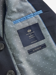 Navy Blue Tailored Fit Suit: Jacket (12mths-16yrs) - Image 6 of 6