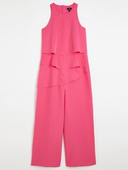 Розовый комбинезон с накладками River Island - Image 3 of 3