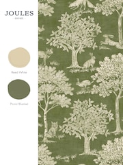 Joules Cream Burgundy Sketched Equestrian 10M Wallpaper - Image 5 of 5