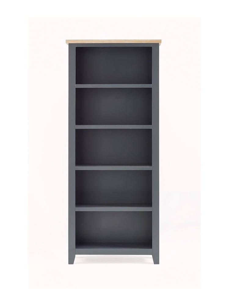 Julian Bowen Grey Bordeaux Tall Bookcase - Image 2 of 3