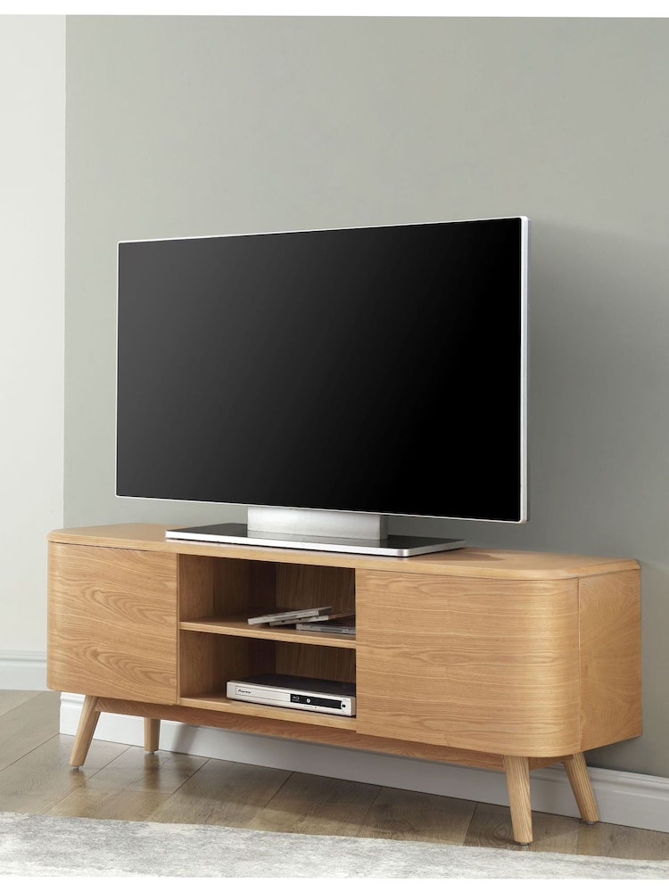 Jual Oak Oslo Oak TV Stand - Image 1 of 4