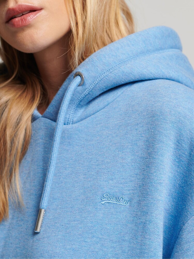 Blau - Superdry Sweatkleid aus Bio-Baumwolle mit Logostickerei - Bild 3 von 3 Blau - Superdry Sweatkleid aus Bio-Baumwolle mit Logostickerei - Bild 3 von 3