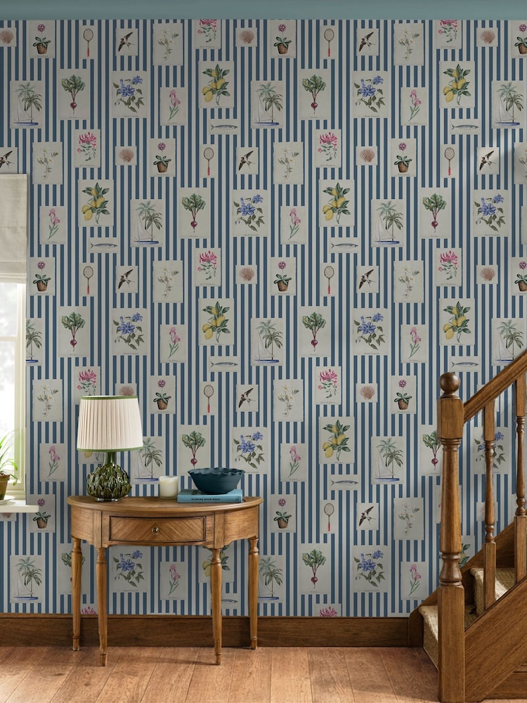 Papel pintado Joules Gallery Wall Stripe de 10 m - Imagen 1 de 5 Papel pintado Joules Gallery Wall Stripe de 10 m - Imagen 1 de 5