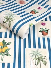 Papel pintado Joules Gallery Wall Stripe de 10 m - Imagen 4 de 5
