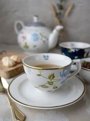Laura Ashley Blue Cup & Saucer Heritage Collectables - Image 1 of 3