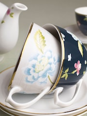 Laura Ashley Blue Cup & Saucer Heritage Collectables - Image 2 of 3