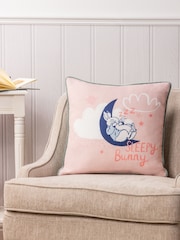 Peter Rabbit™ Pink Sleepy Head Timeless Cushion - Image 1 of 1
