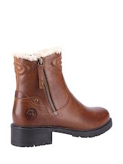 Cotswold Gloucester Brown Fleece Lined Boots - Image 3 of 4