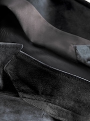 Noir - Blazer slim à double boutonnage en velours - Image 11 de 11