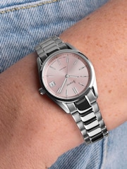 Accurist Womens Silver Tone Everyday Stainless Steel Bracelet Analogue Watch - Image 7 of 7