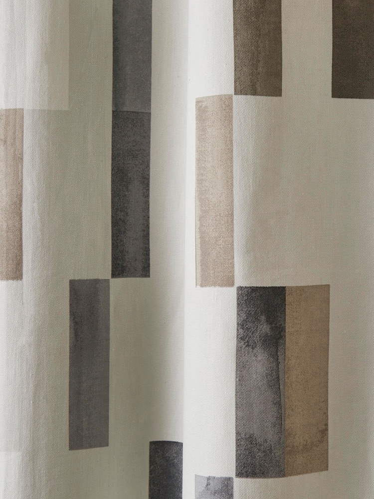 Fusion Natural Oakland Eyelet 100% Cotton Curtains - Image 3 of 4