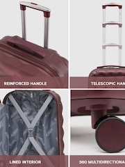 Flight Knight Medium Hardcase Lightweight Check In Suitcase With 4 Wheels - Image 2 of 7