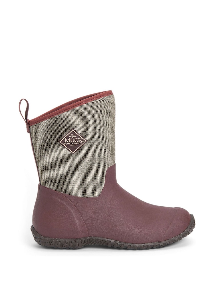 Muck Boots Muckster II Brown Slip-On Short Wellies - Image 1 of 5