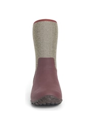 Muck Boots Muckster II Brown Slip-On Short Wellies - Image 3 of 5