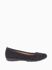 Gabor Resemblance Suede Ballerina Shoes - Image 1 of 5