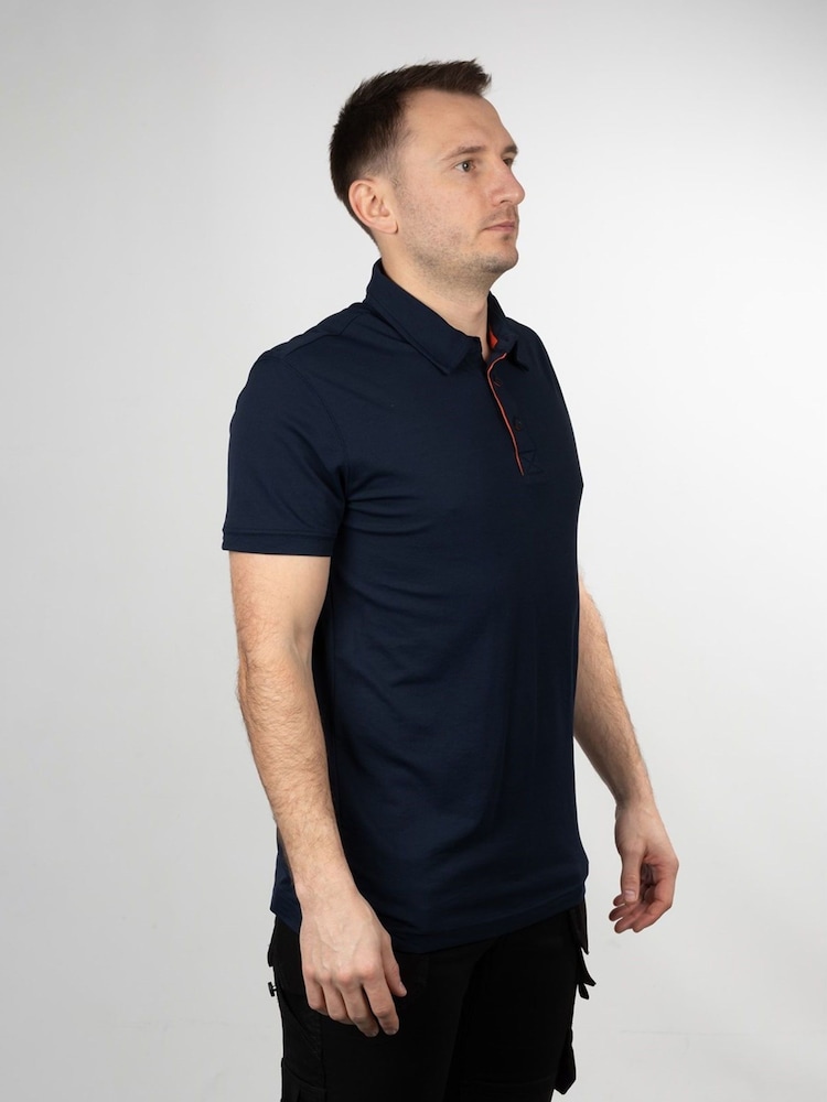 Helly Hansen Kensington Black Tech Polo Shirt - Image 1 of 4