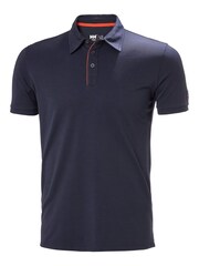 Helly Hansen Kensington Black Tech Polo Shirt - Image 3 of 4