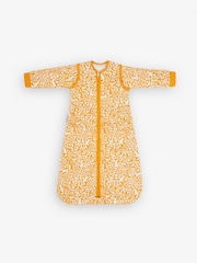 JoJo Maman Bébé Mustard Woodland 3.5 Tog Baby Sleeping Bag - Image 2 of 4