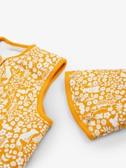 JoJo Maman Bébé Mustard Woodland 3.5 Tog Baby Sleeping Bag - Image 4 of 4