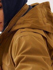 FatFace Yellow M65 Waterproof Jacket - Image 3 of 5