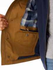 FatFace Yellow M65 Waterproof Jacket - Image 4 of 5