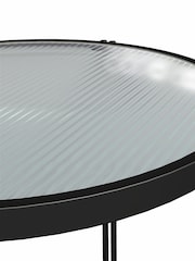 Dorel Home Black Oak Europe Wainwright Round End Table - Image 4 of 4