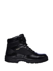 Skechers Black Mens Wascana Benen Waterproof Tactical Slip Resistant Boots - Image 1 of 6