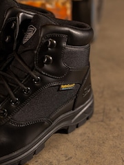 Skechers Black Mens Wascana Benen Waterproof Tactical Slip Resistant Boots - Image 6 of 6
