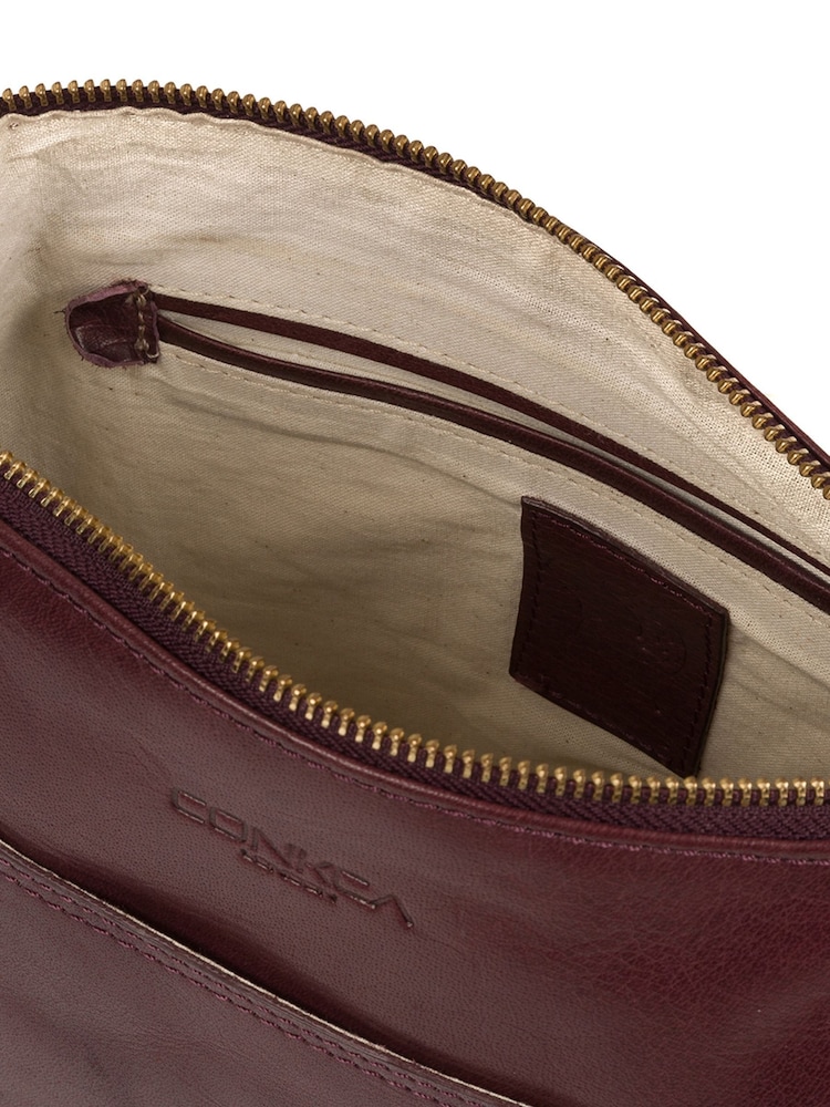 Conkca Yasmin Leather Cross-Body Bag - Image 7 of 7