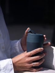 Joseph Joseph Blue Sipp Travel Flip-Top Cap 454ml Mug - Image 1 of 2