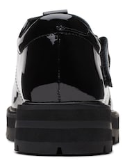 Večbarvni lakasti čevlji z naborki Clarks Prague - Slika 6 iz 7