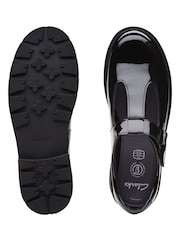Večbarvni lakasti čevlji z naborki Clarks Prague - Slika 7 iz 7