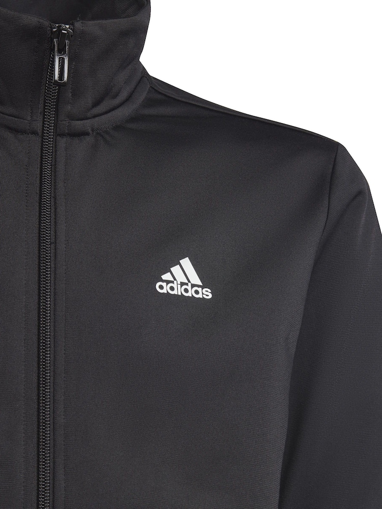 adidas Black Essentials Big Logo Tracksuit - Image 10 of 12