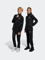 Черный - Спортивный костюм с логотипом adidas Essentials - Изображение 3 из 12