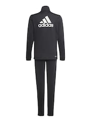 Черный - Спортивный костюм с логотипом adidas Essentials - Изображение 6 из 12