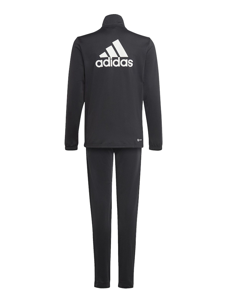 adidas Black Essentials Big Logo Tracksuit - Image 6 of 12
