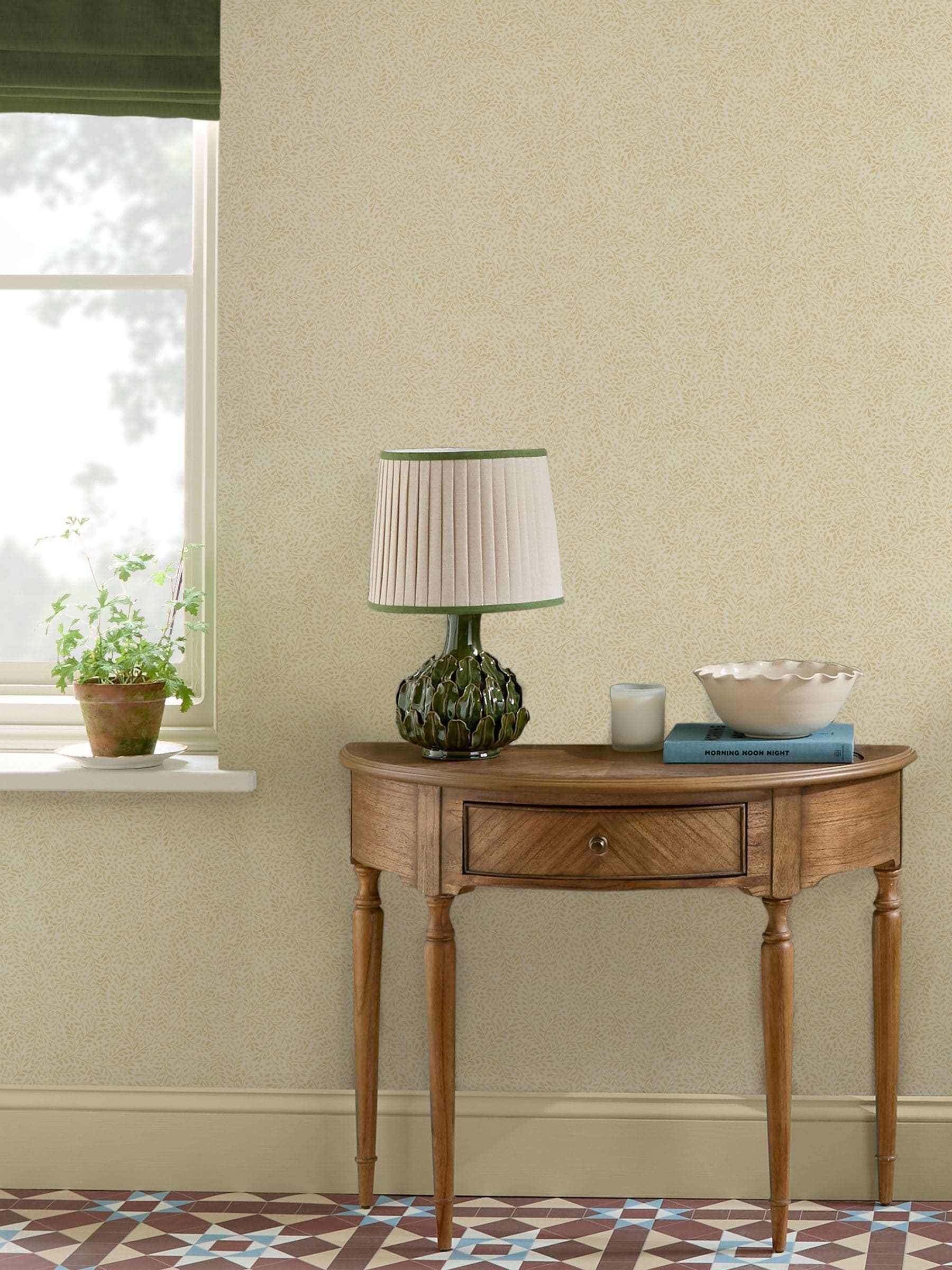 Joules Unisex Willow Leaf 10M Wallpaper Neutral One