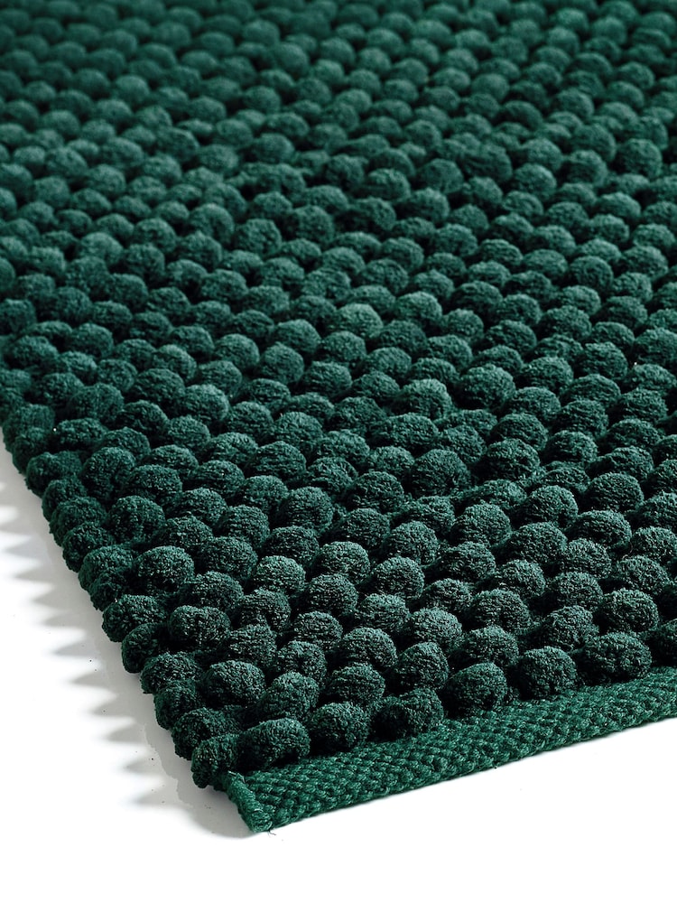Bottle Green Giant Bath Bobble Mat - Image 2 of 5